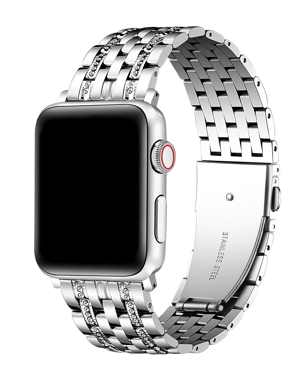 Remy Rhinestone Stainless Steel Band for Apple Watch