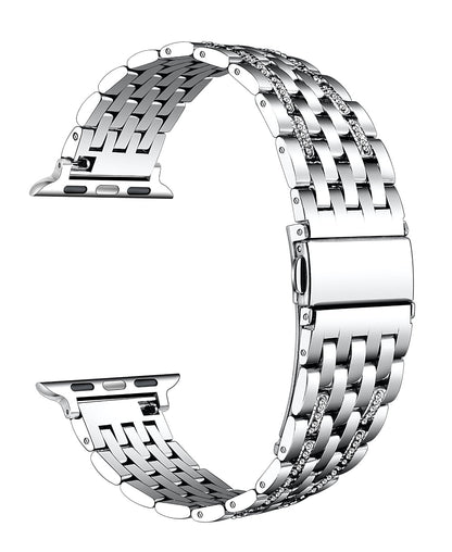 Remy Rhinestone Stainless Steel Band for Apple Watch