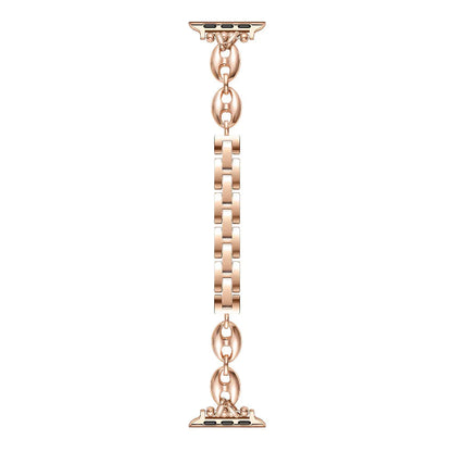 Poppy Stainless Steel Link Band for Apple Watch
