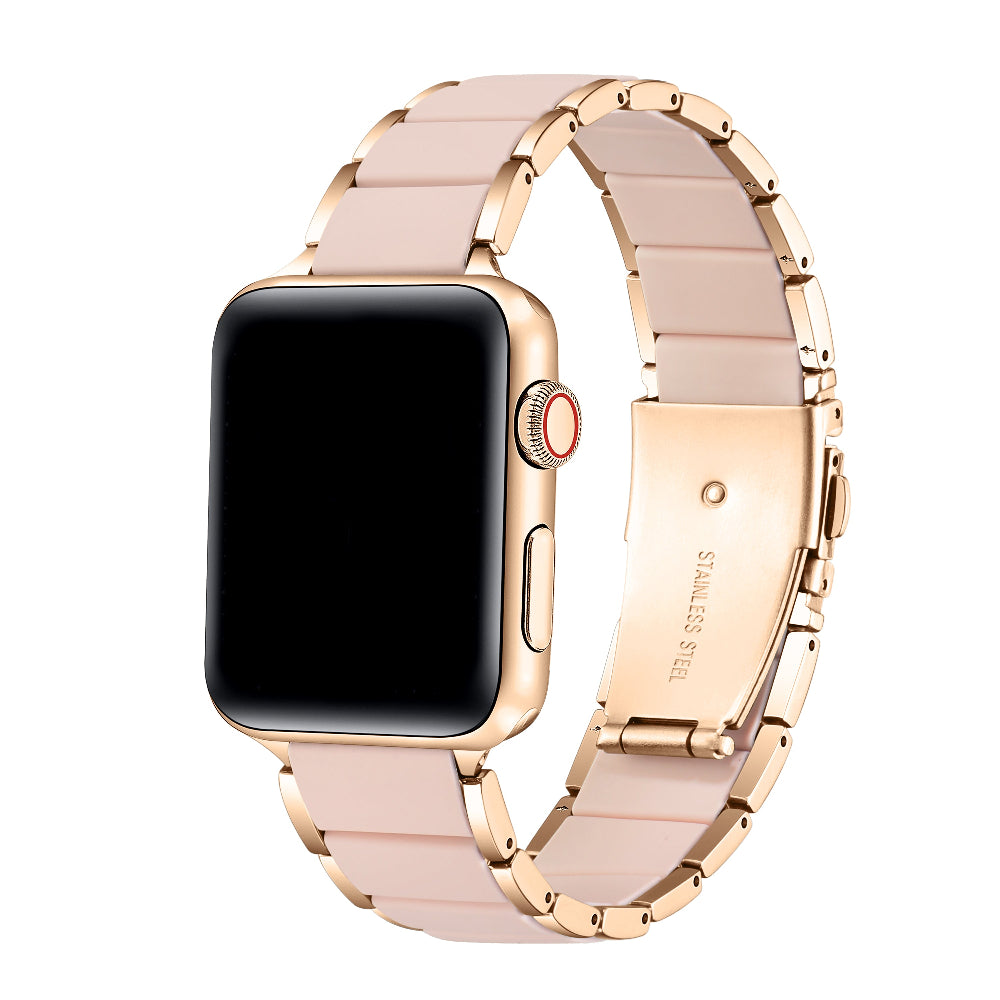 Wren Silicone + Stainless Steel Band for Apple Watch