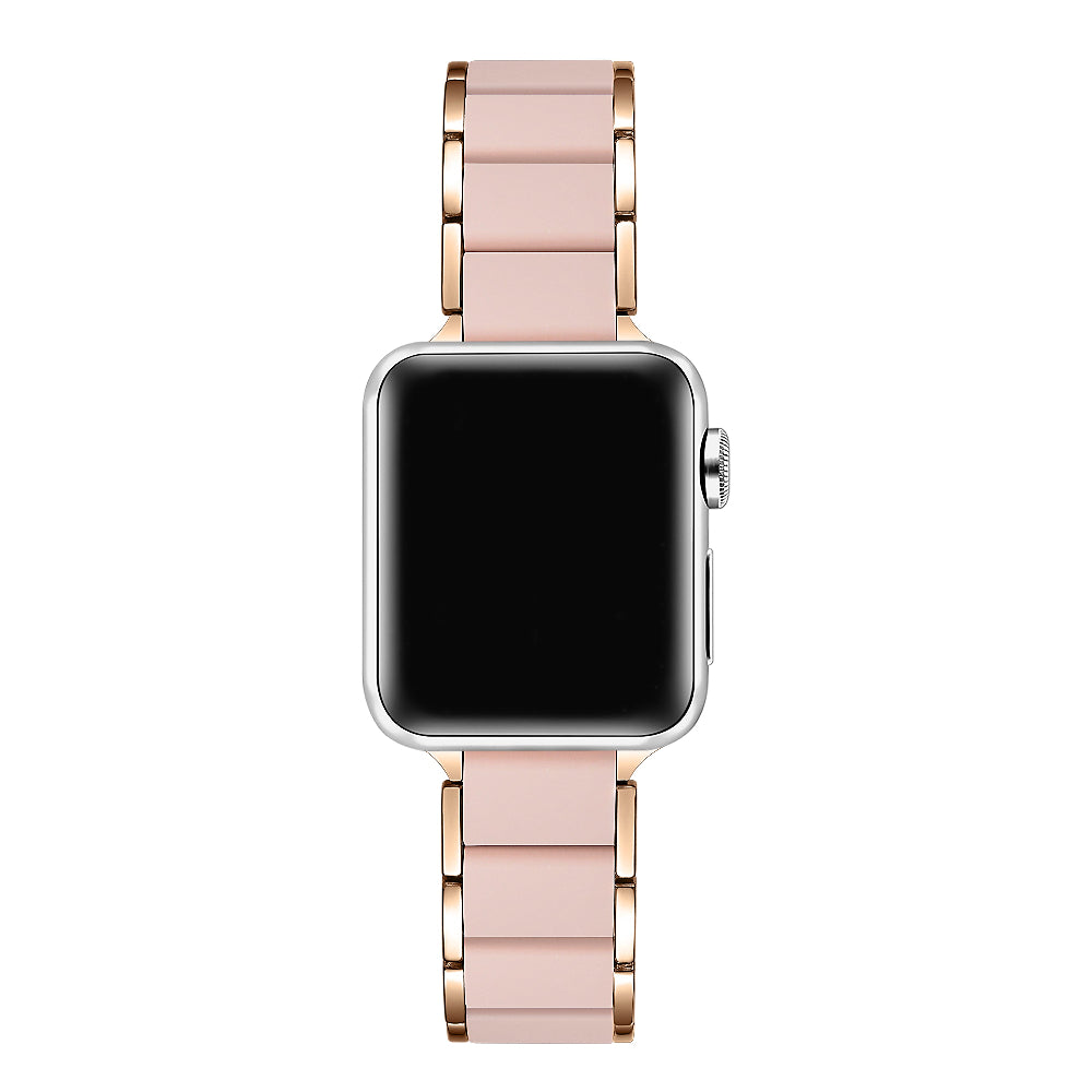 Wren Silicone + Stainless Steel Band for Apple Watch