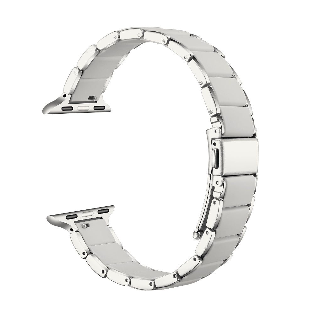 Wren Silicone + Stainless Steel Band for Apple Watch
