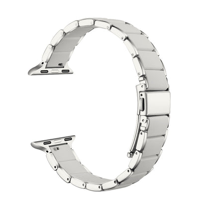 Wren Silicone + Stainless Steel Band for Apple Watch