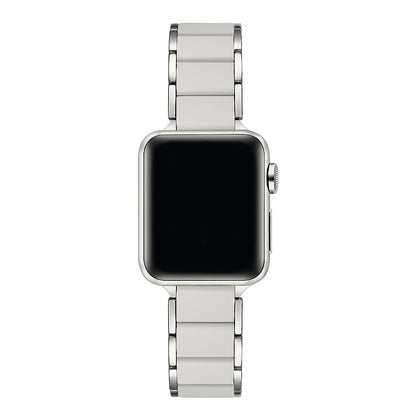 Wren Silicone + Stainless Steel Band for Apple Watch