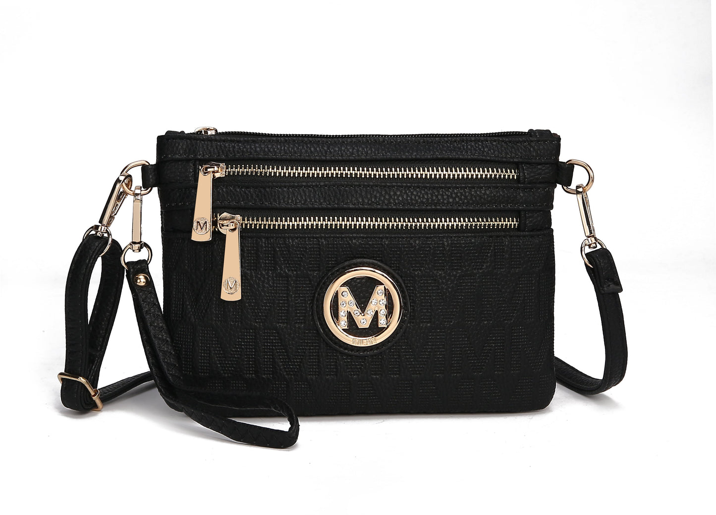 MKF Collection Women's Roonie Signature Phone Crossbody Bag