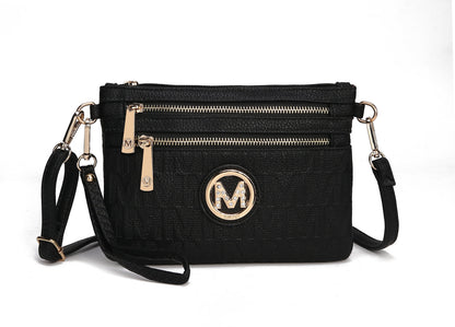 MKF Collection Women's Roonie Signature Phone Crossbody Bag