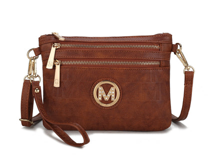 MKF Collection Women's Roonie Signature Phone Crossbody Bag