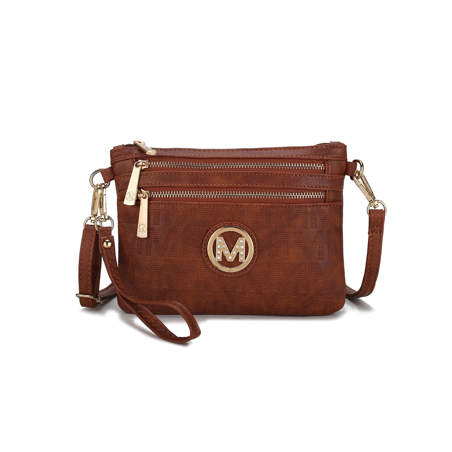 MKF Collection Women's Roonie Signature Phone Crossbody Bag