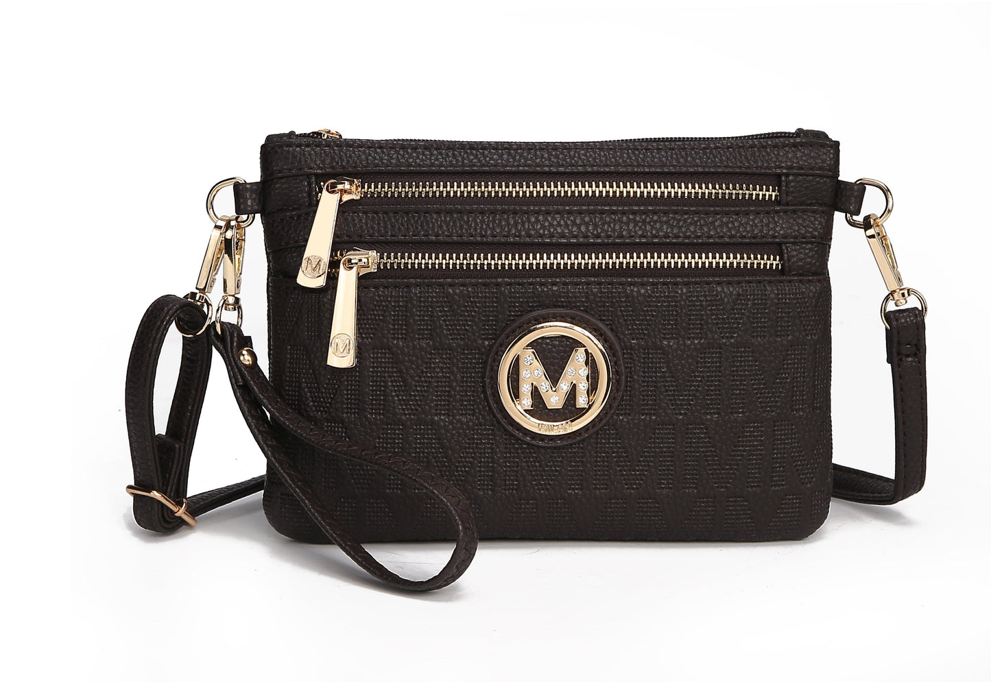 MKF Collection Women's Roonie Signature Phone Crossbody Bag