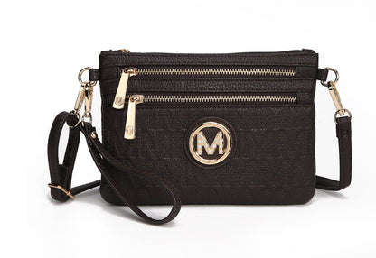 MKF Collection Women's Roonie Signature Phone Crossbody Bag