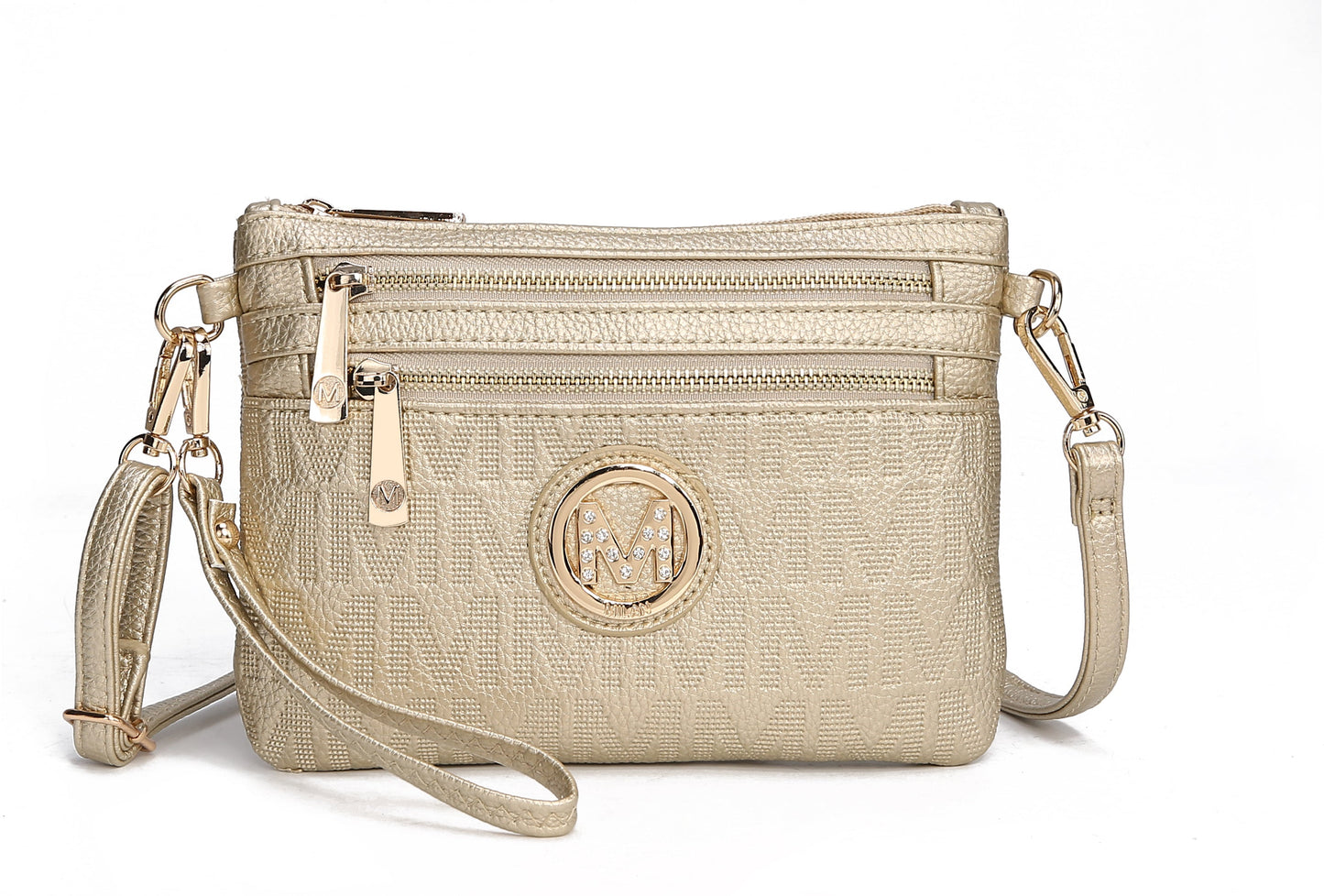 MKF Collection Women's Roonie Signature Phone Crossbody Bag