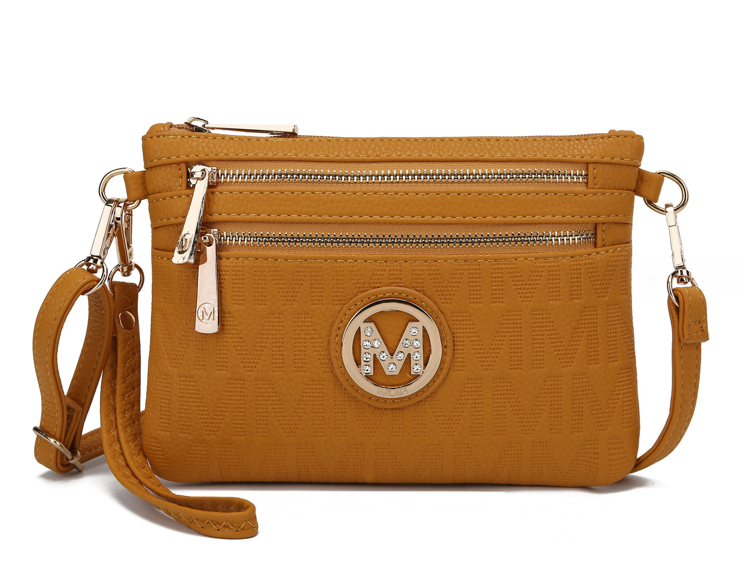 MKF Collection Women's Roonie Signature Phone Crossbody Bag