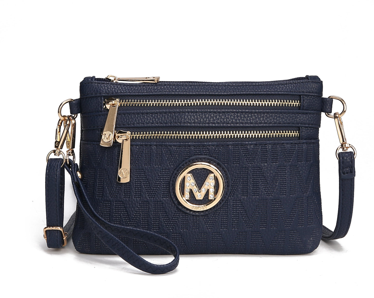 MKF Collection Women's Roonie Signature Phone Crossbody Bag
