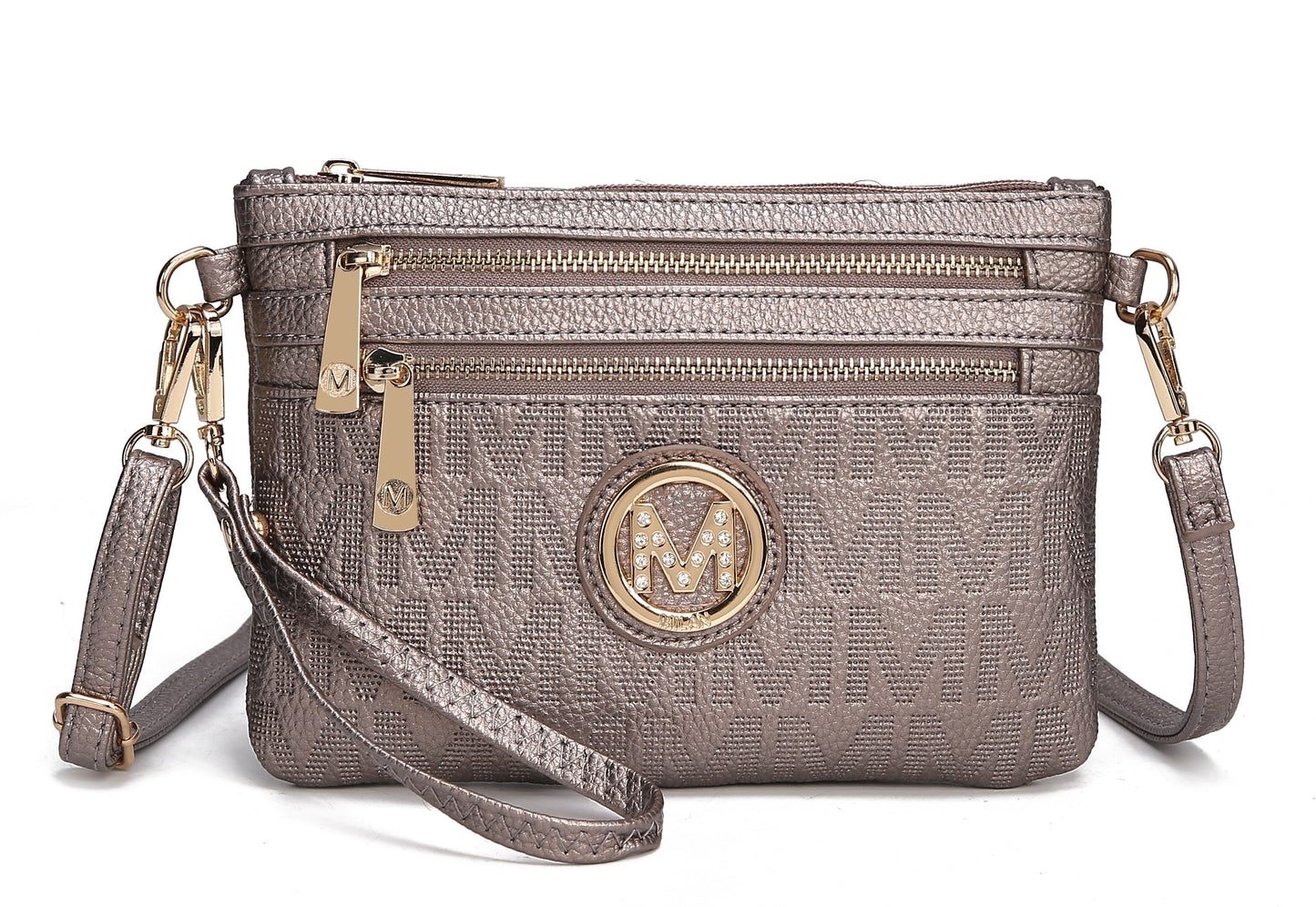 MKF Collection Women's Roonie Signature Phone Crossbody Bag