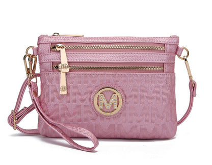 MKF Collection Women's Roonie Signature Phone Crossbody Bag