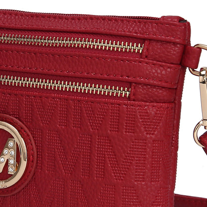 MKF Collection Women's Roonie Signature Phone Crossbody Bag