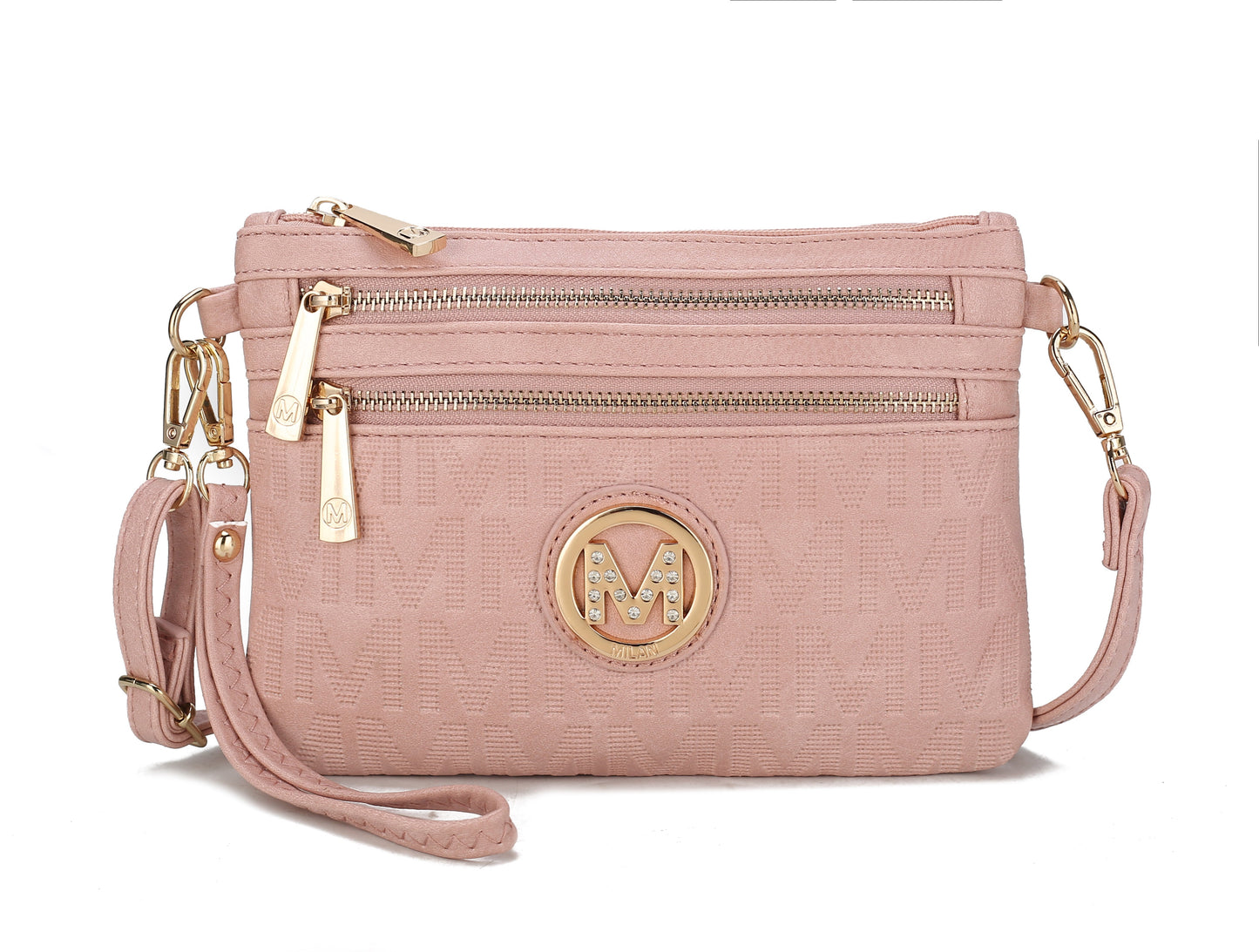 MKF Collection Women's Roonie Signature Phone Crossbody Bag