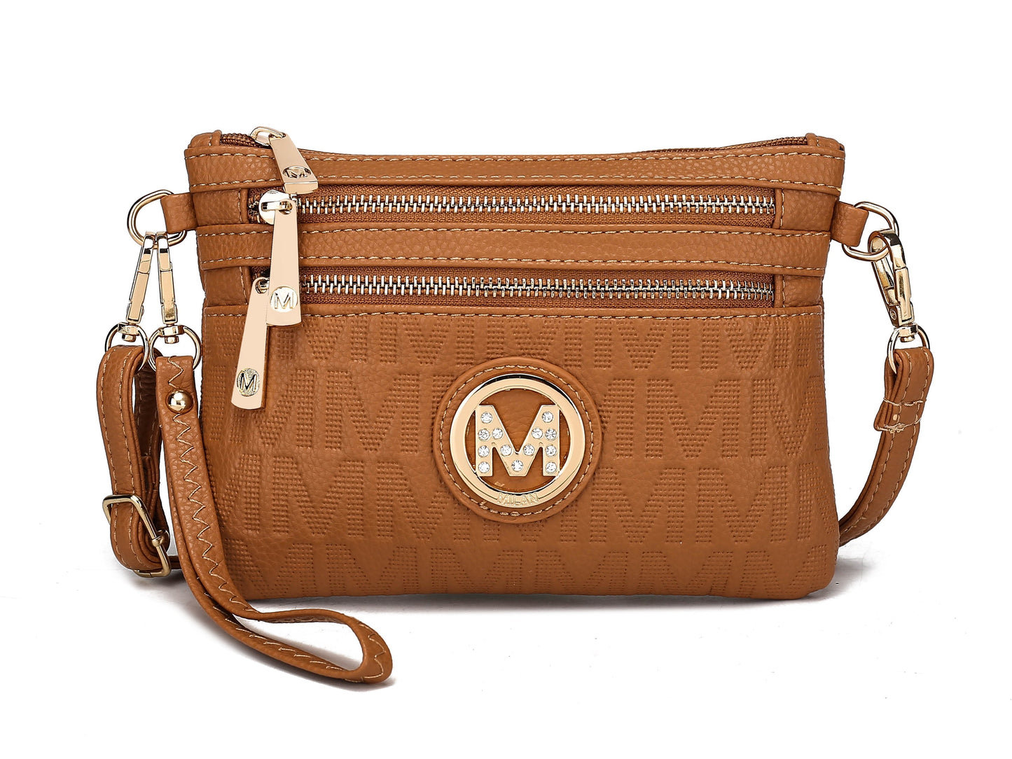 MKF Collection Women's Roonie Signature Phone Crossbody Bag