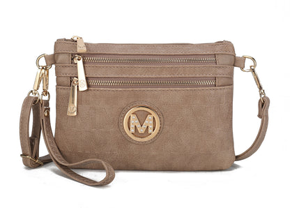 MKF Collection Women's Roonie Signature Phone Crossbody Bag