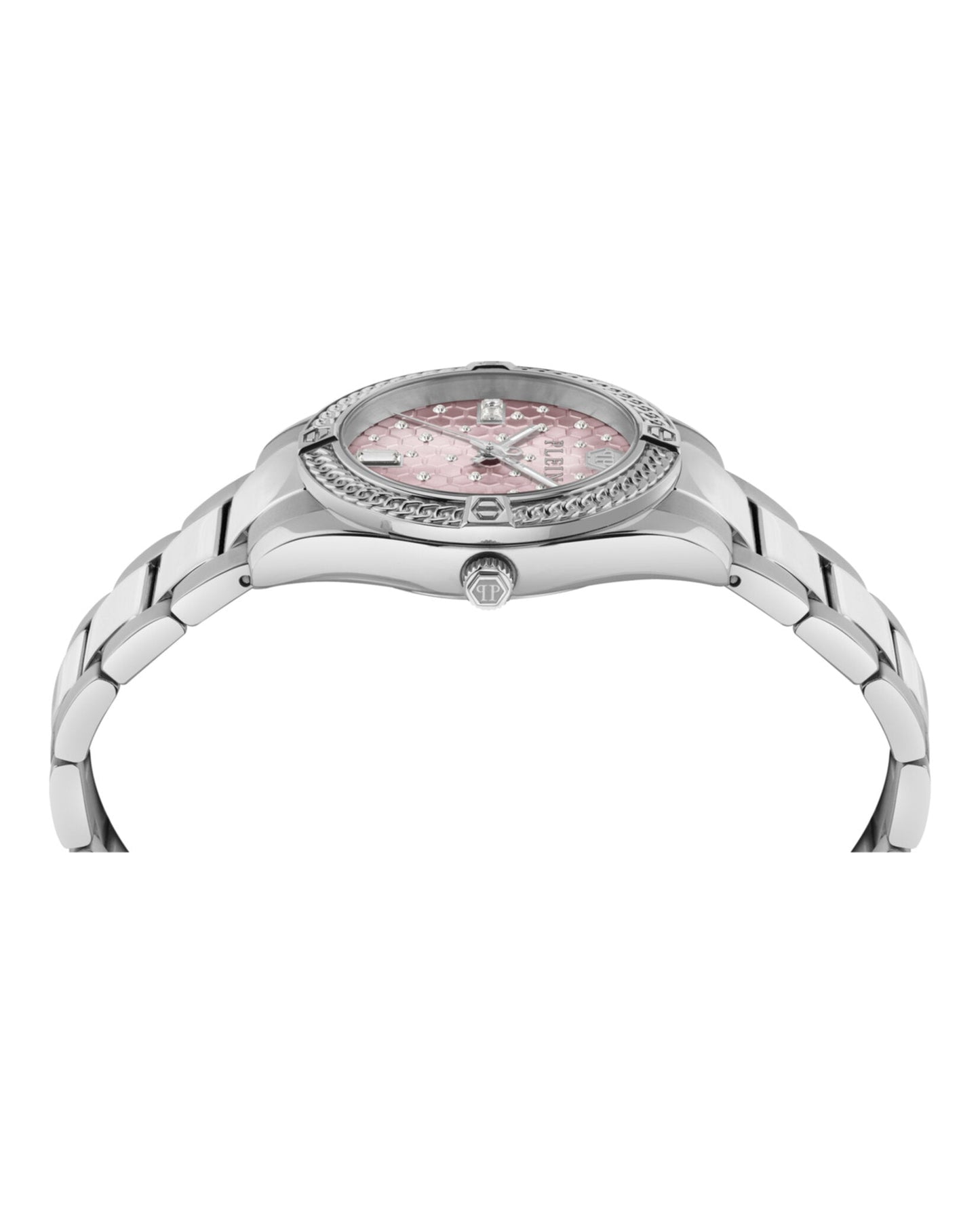 Philipp Plein Plein Icon Chain Crystal Watch