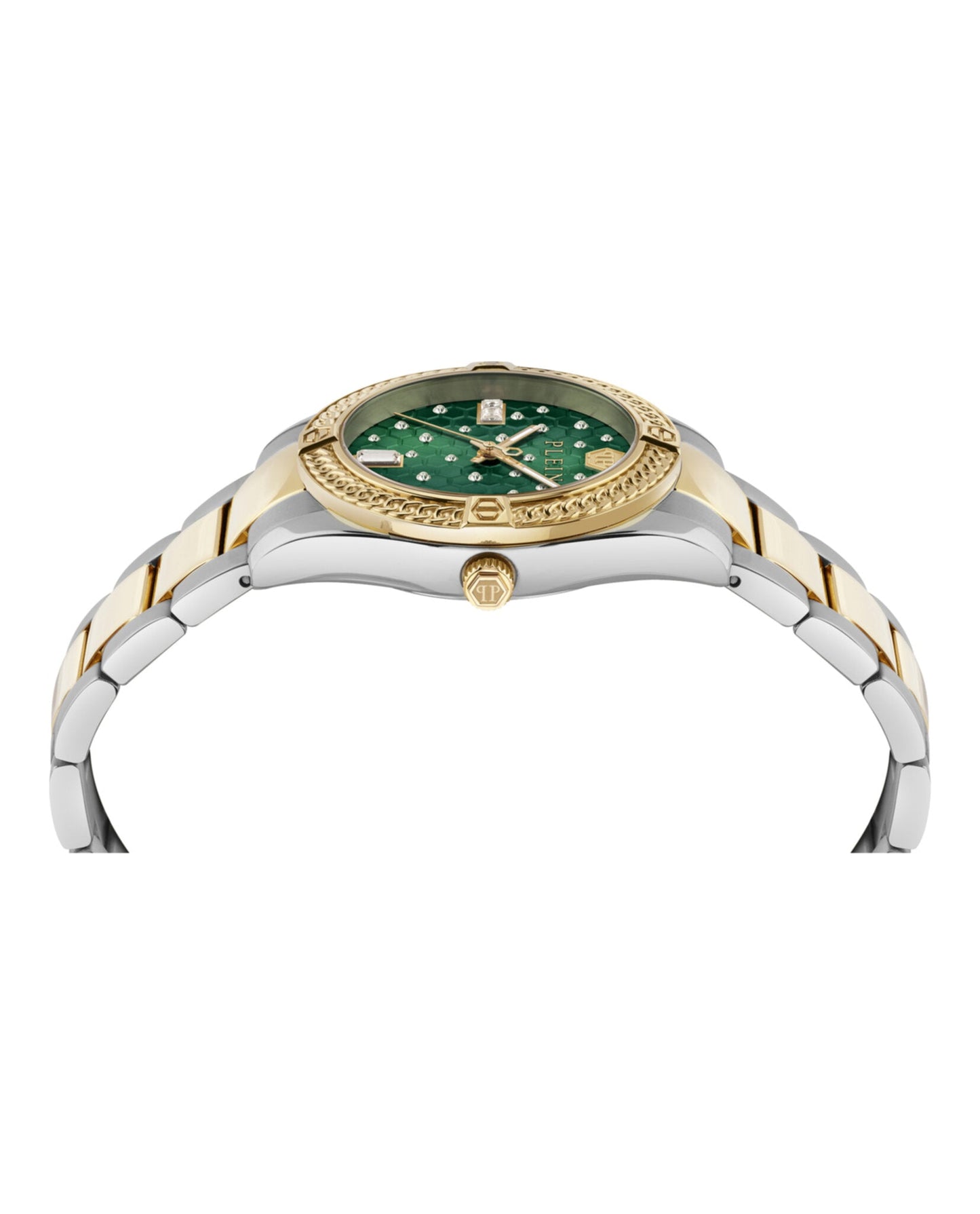 Philipp Plein Plein Icon Chain Crystal Watch