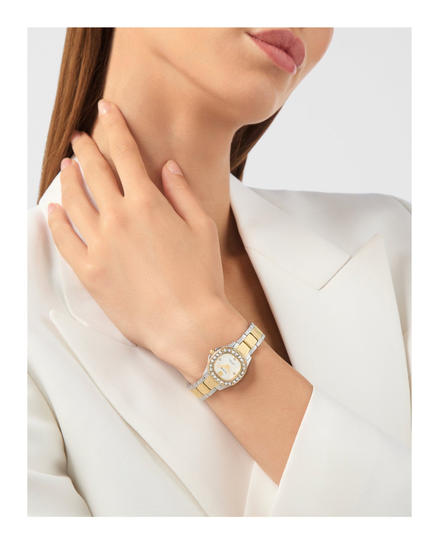 Philipp Plein $Pectre Lady Mini Crystal Watch