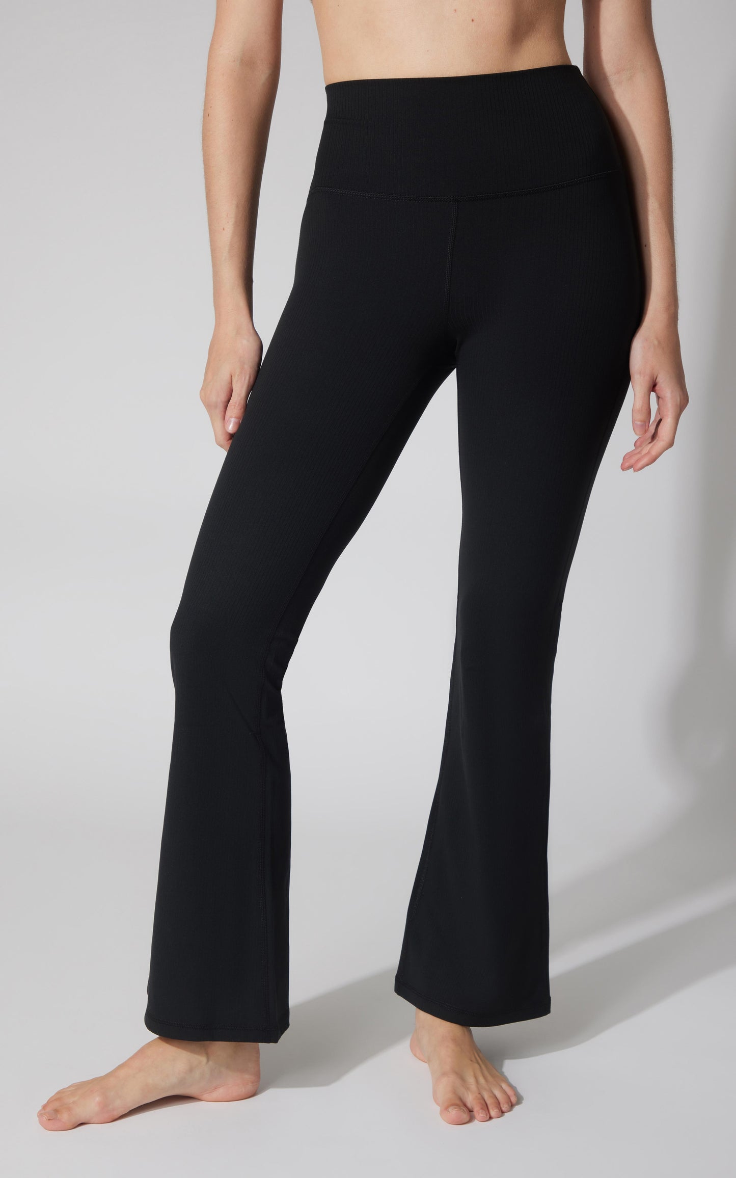 Felix Ribbed 7/8 Flare Leg Pant - Our Cafe Story