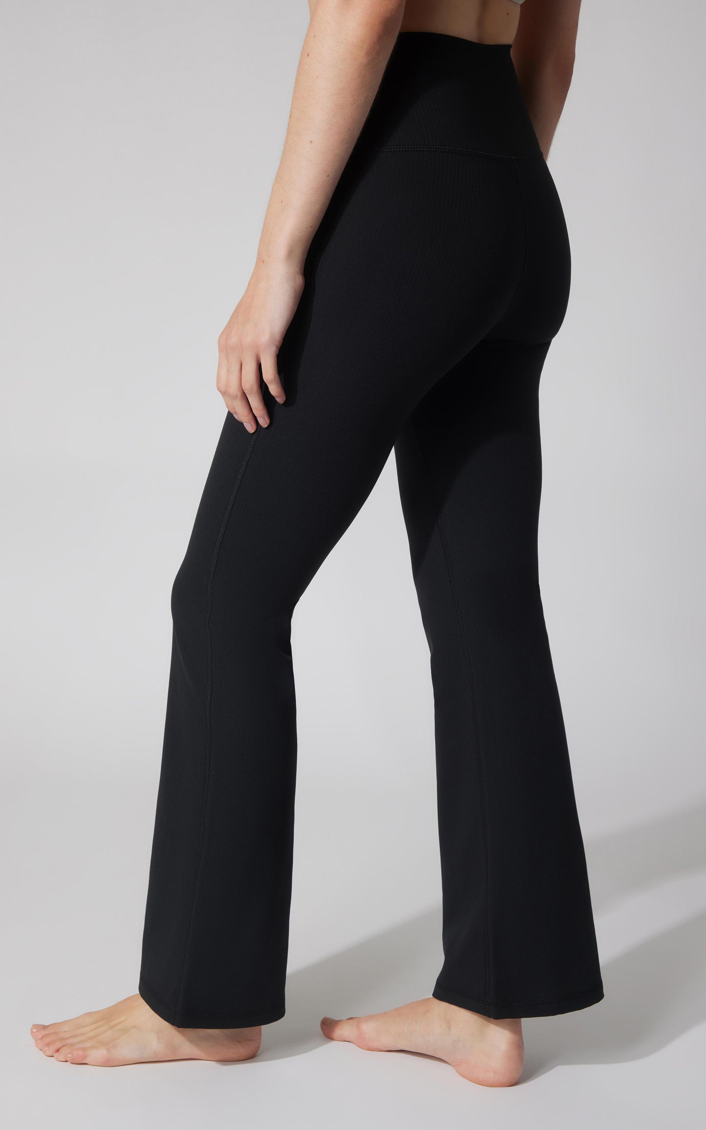 Felix Ribbed 7/8 Flare Leg Pant - Our Earthy Story