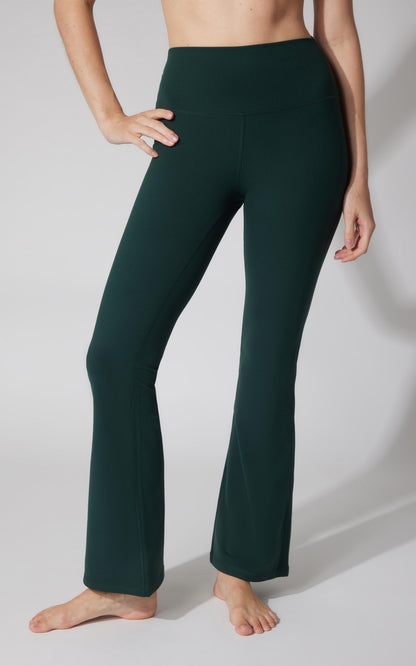Felix Ribbed 7/8 Flare Leg Pant - Our Earthy Story
