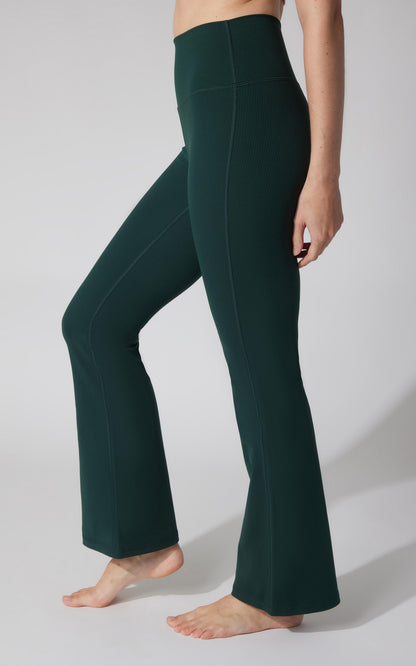 Felix Ribbed 7/8 Flare Leg Pant - Our Earthy Story