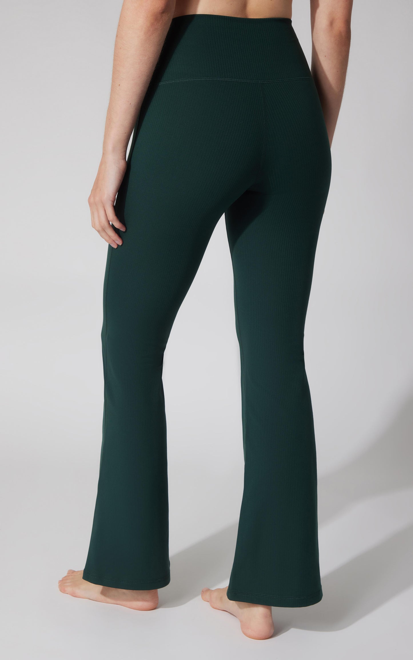 Felix Ribbed 7/8 Flare Leg Pant - Our Earthy Story