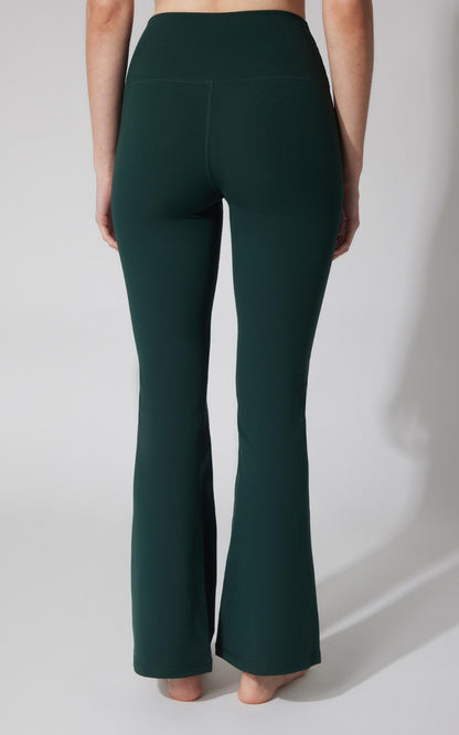Felix Ribbed 7/8 Flare Leg Pant - Our Cafe Story