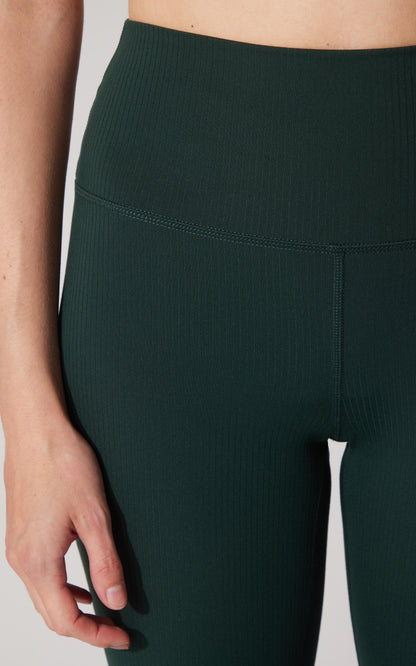 Felix Ribbed 7/8 Flare Leg Pant - Our Cafe Story