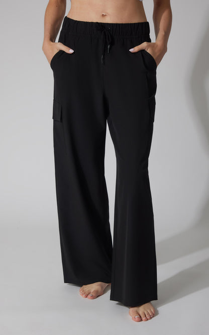 Lightstreme Wide Leg Cargo Pocket Pant - Our Earthy Story