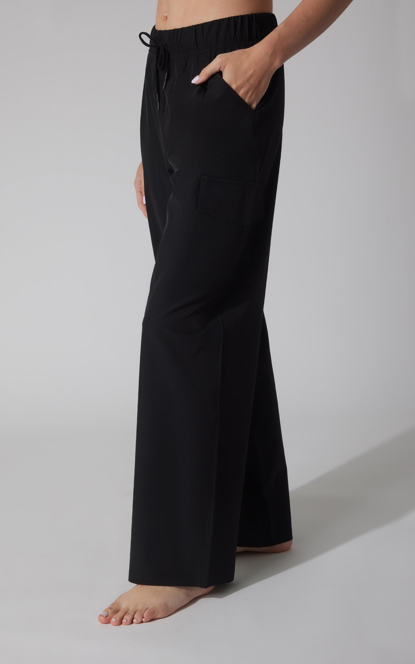 Lightstreme Wide Leg Cargo Pocket Pant - Our Earthy Story