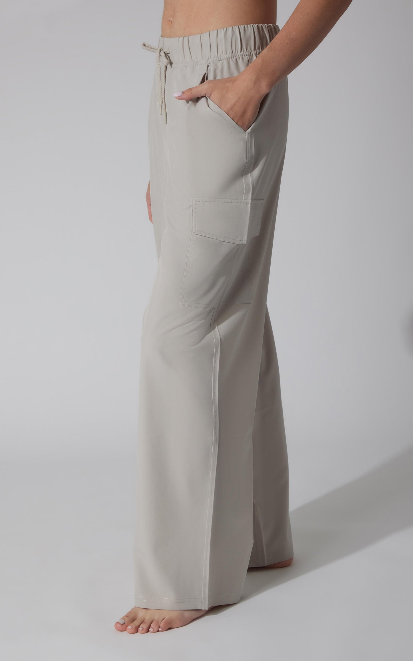 Lightstreme Wide Leg Cargo Pocket Pant - Our Earthy Story