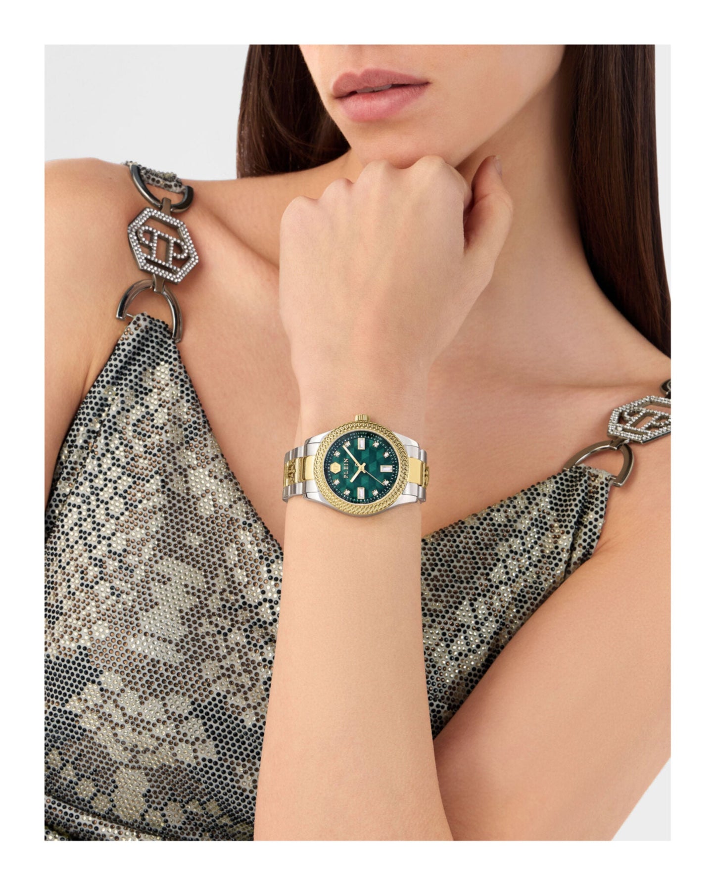 Philipp Plein Queen Crystal Watch