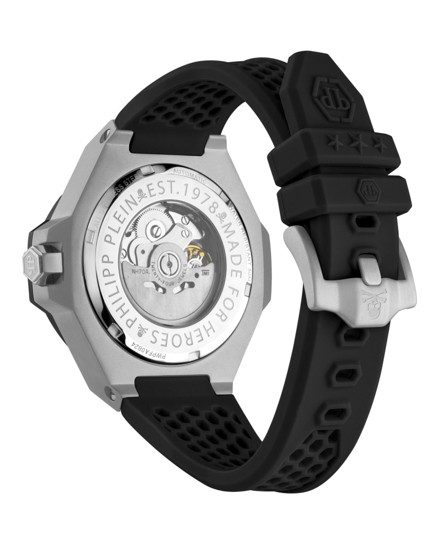 Philipp Plein the $Kull Silicone Watch