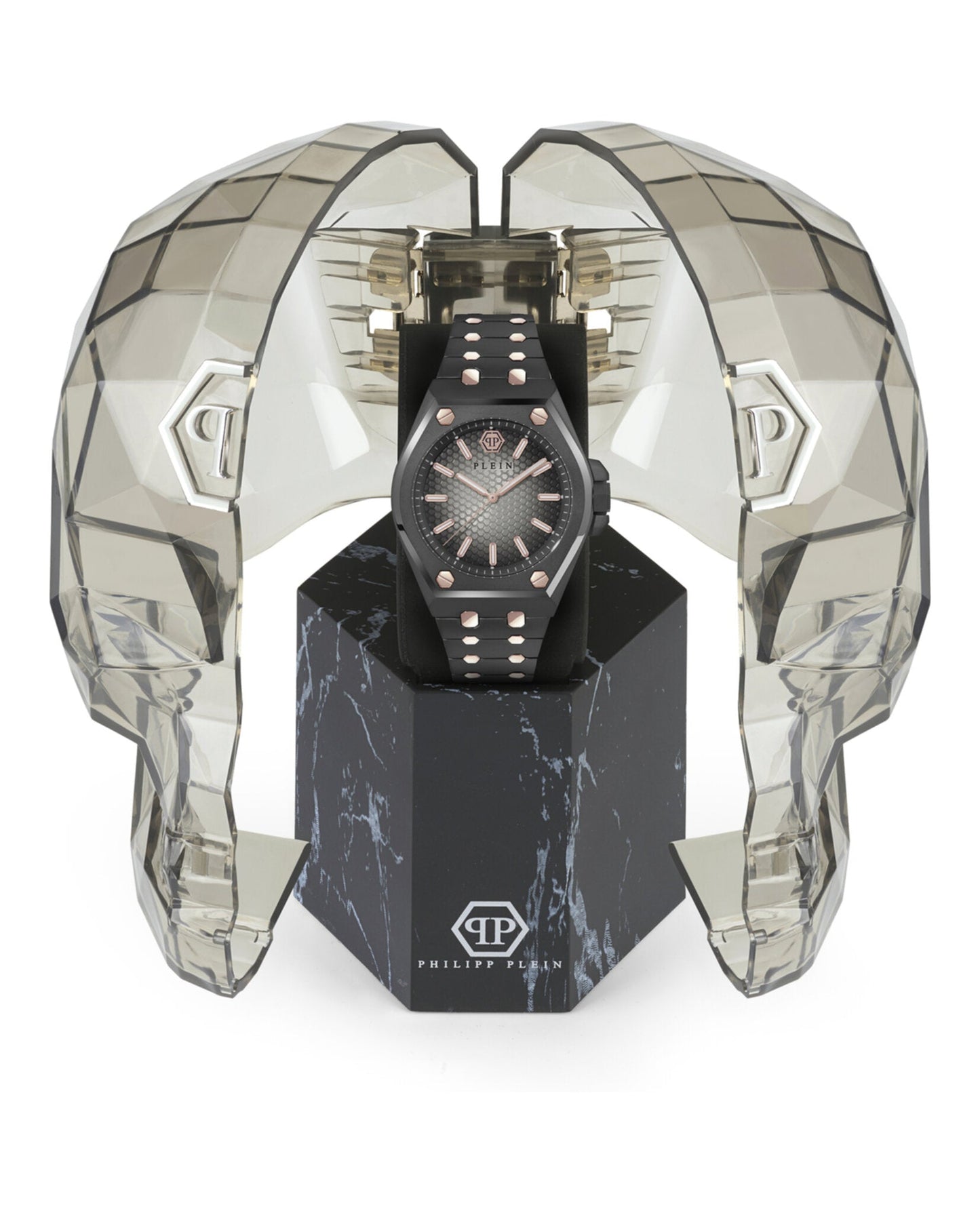 Philipp Plein Date Superlative Arabic Crystal Watch