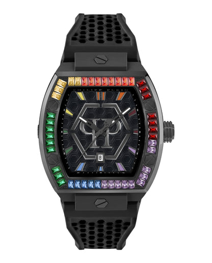 Philipp Plein the Hexagon Phantom Silicone Watch