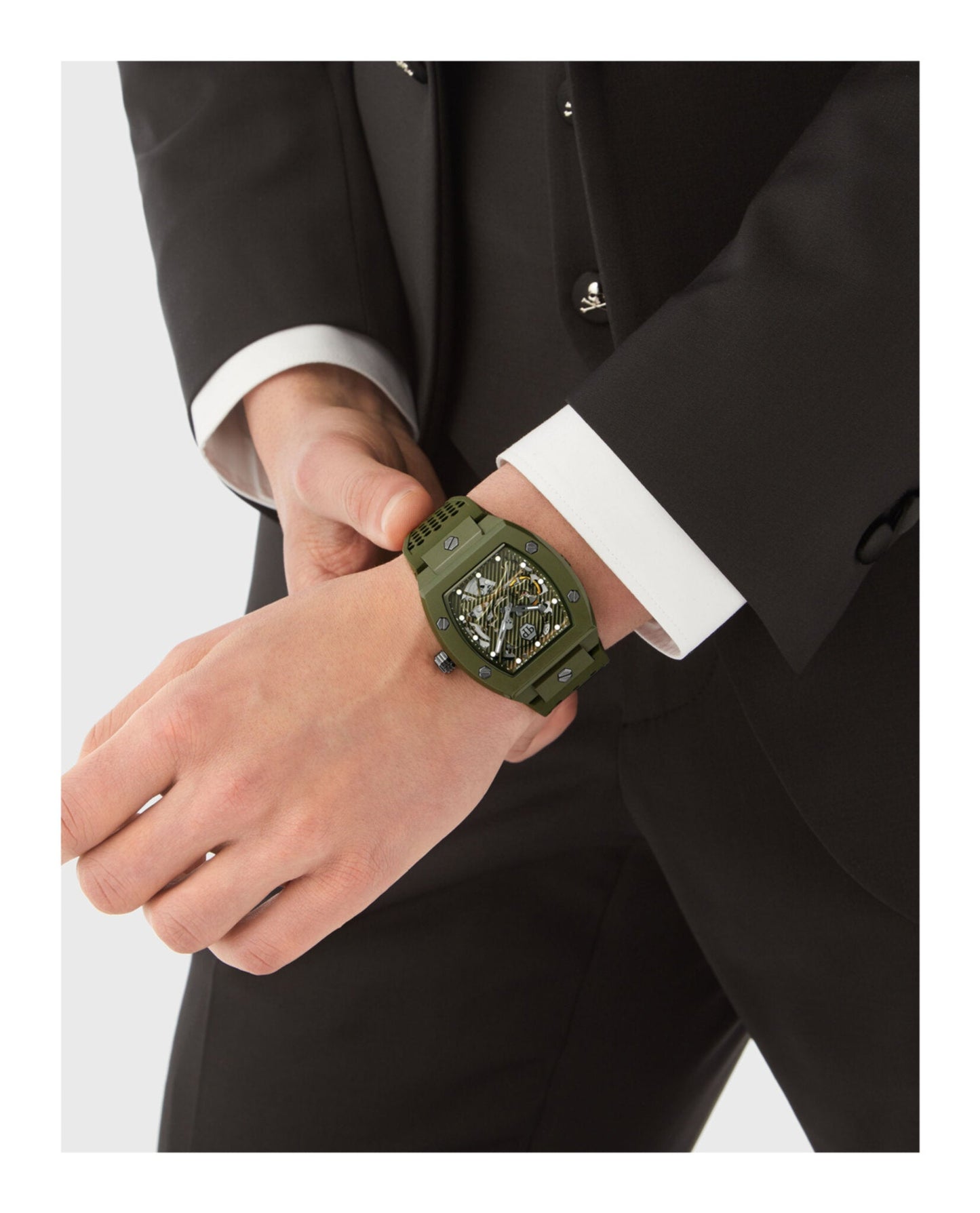Philipp Plein the $Keleton Ecoceramic Automatic Watch