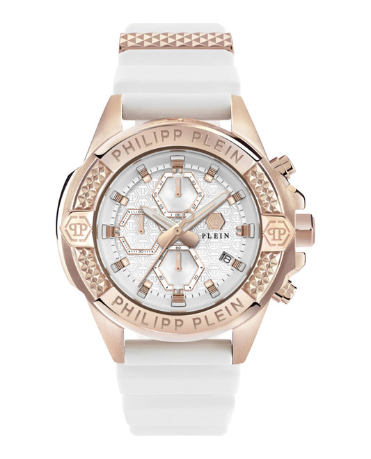 Philipp Plein the $Kull Chrono Silicone Watch