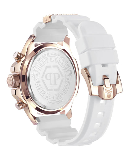 Philipp Plein the $Kull Chrono Silicone Watch