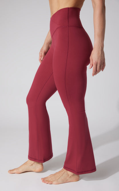 Lux Sophia Crossover Flare Pant - Our Cafe Story
