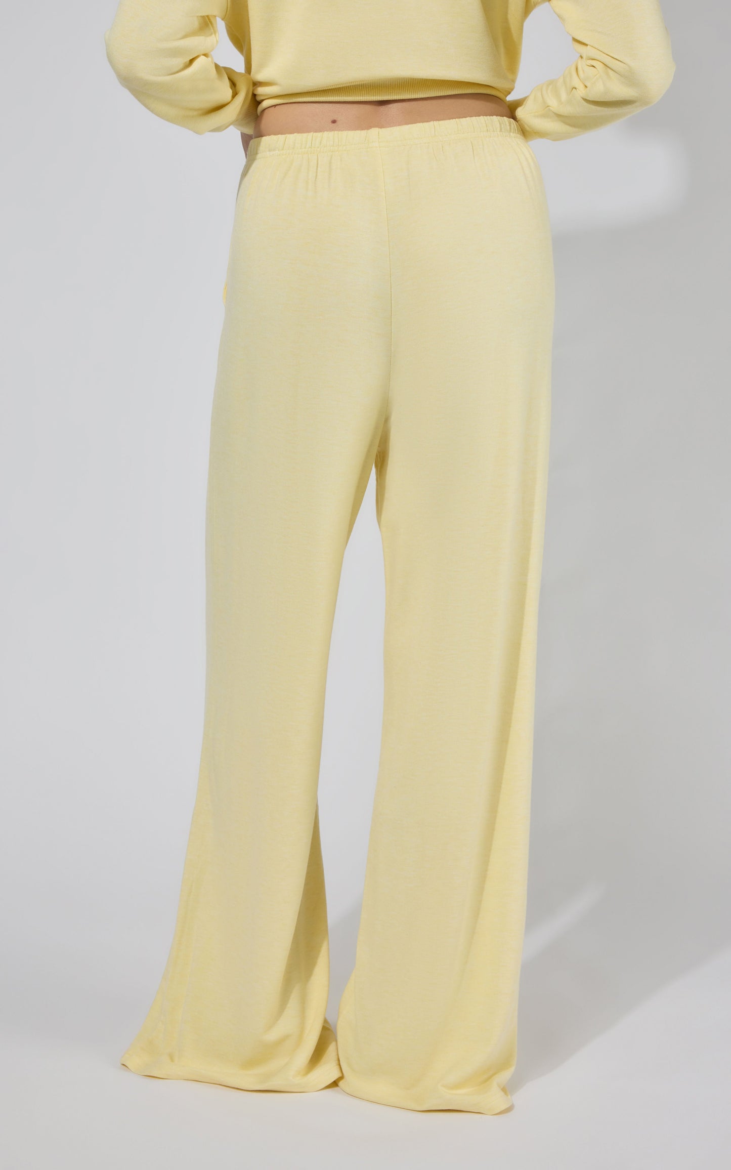 Modal Terry Relaxed Wide Pant