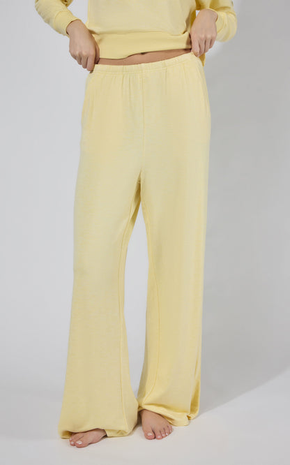 Modal Terry Relaxed Wide Pant