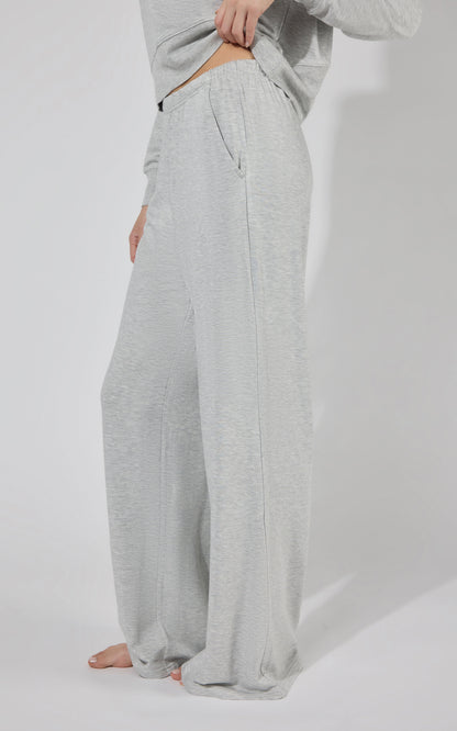 Modal Terry Relaxed Wide Pant