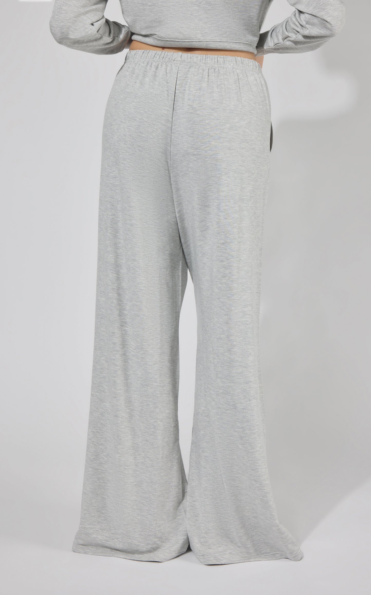 Modal Terry Relaxed Wide Pant