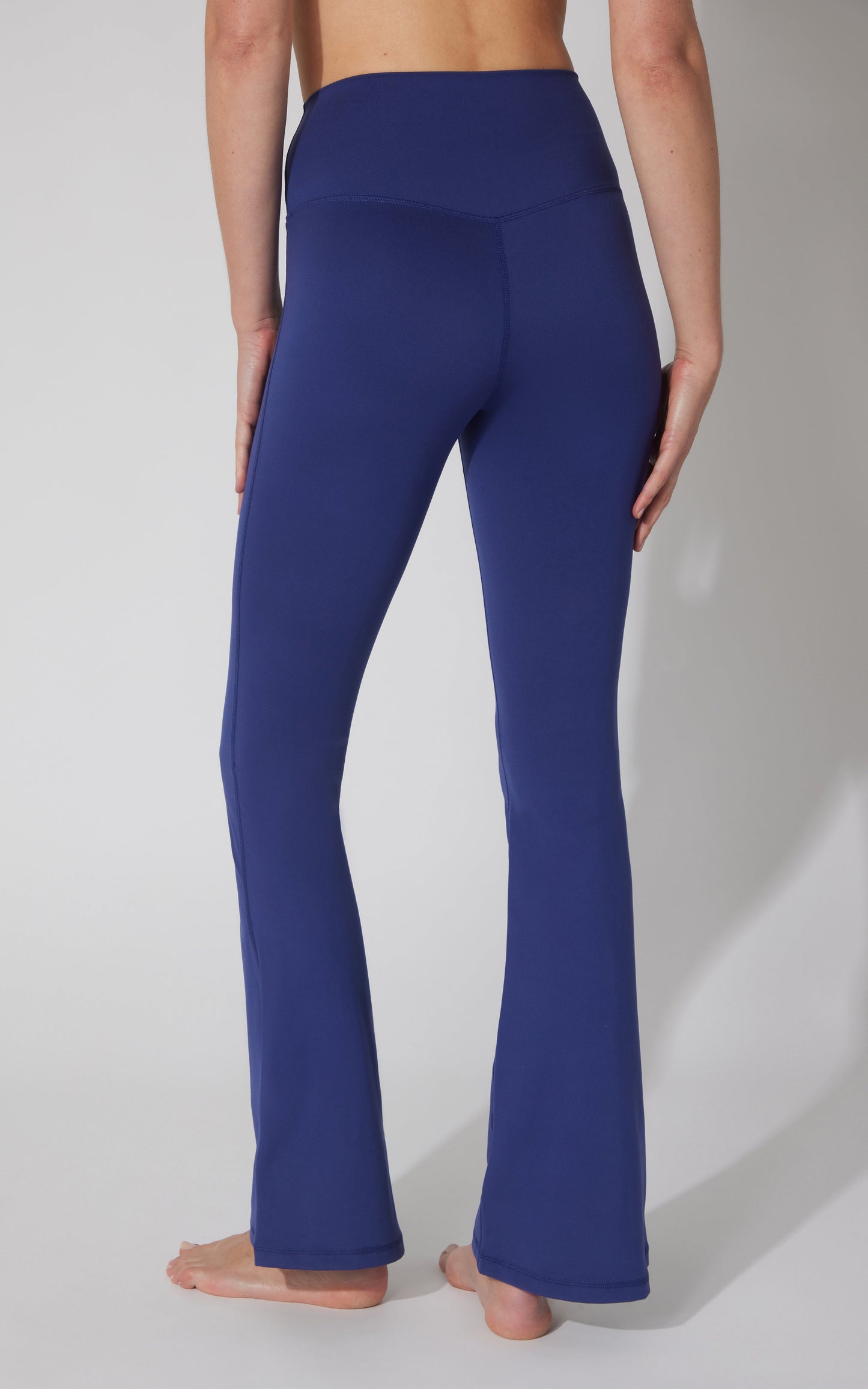 Lux Madison Crossover Elastic Free Waist 31 1/2 inch Flare Leg Pant
