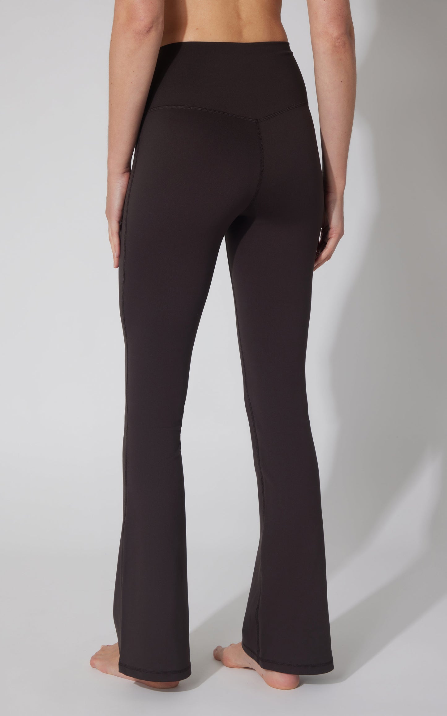 Lux Madison Crossover Elastic Free Waist 31 1/2 inch Flare Leg Pant